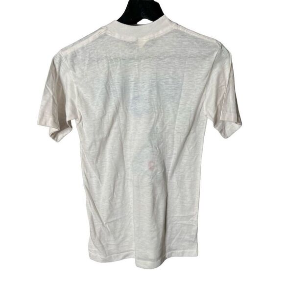 VTG 80s Spalding Shoe T Shirt Medium - Picture 3 of 4